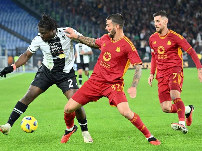 Nhận định soi kèo Udinese vs AS Roma lúc 02h45 ngày 03/02/2026